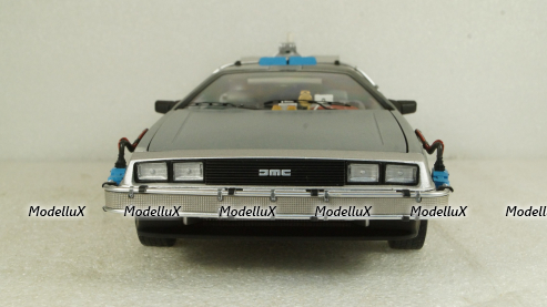 DeLorean DMC-12  Back to the Future II  Time Machine, Hot Wheels Elite 1:18