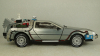 DeLorean DMC-12  Back to the Future II  Time Machine, Hot Wheels Elite 1:18