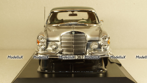 Mercedes 280SE (W108) Cabriolet 1969 Silver, 183761, Norev 1:18