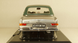 Mercedes 280SE (W108) Cabriolet 1969 Silver, 183761, Norev 1:18