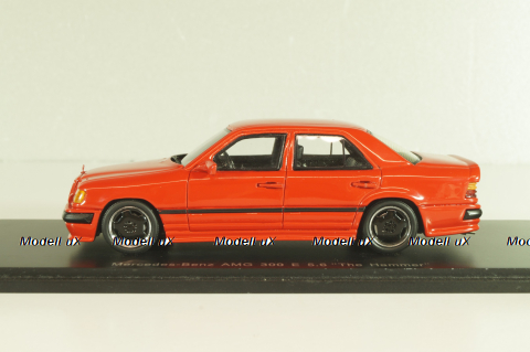 Mercedes-Benz 300 E 5.6 AMG (W124) "The Hammer", red, S1042, Spark 1:43