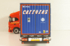 Iveco S-Way tractor with semi trailer "Carreras" 2023, red/blue, Camiones Españoles Nº 7, Salvat 1:43
