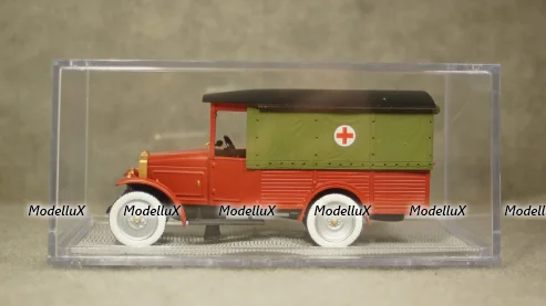 Трактор ЛТЗ Т-40М 1961, зеленый, Бригадир 1:43