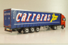 Iveco S-Way tractor with semi trailer "Carreras" 2023, red/blue, Camiones Españoles Nº 7, Salvat 1:43