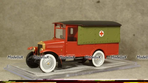 Трактор ЛТЗ Т-40М 1961, зеленый, Бригадир 1:43