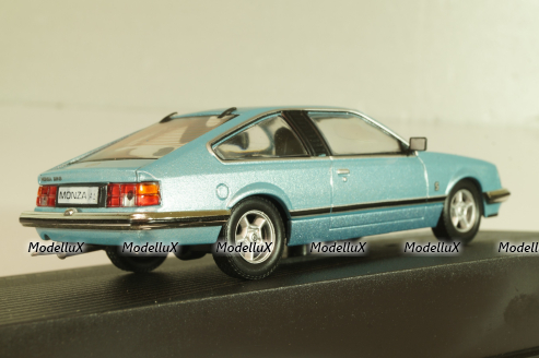 Opel Monza (A) 1978, blue, OPC075, Opel Collection #75 1:43