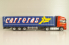 Iveco S-Way tractor with semi trailer "Carreras" 2023, red/blue, Camiones Españoles Nº 7, Salvat 1:43