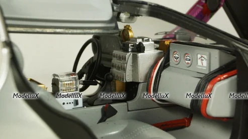 DeLorean DMC-12  Back to the Future II  Time Machine, Hot Wheels Elite 1:18