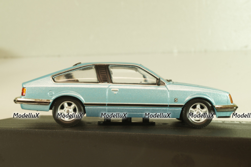 Opel Monza (A) 1978, blue, OPC075, Opel Collection #75 1:43