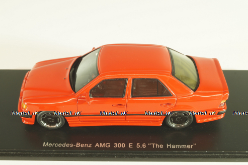 Mercedes-Benz 300 E 5.6 AMG (W124) "The Hammer", red, S1042, Spark 1:43