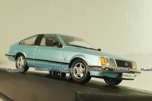 Opel Monza (A) 1978, blue, OPC075, Opel Collection #75 1:43