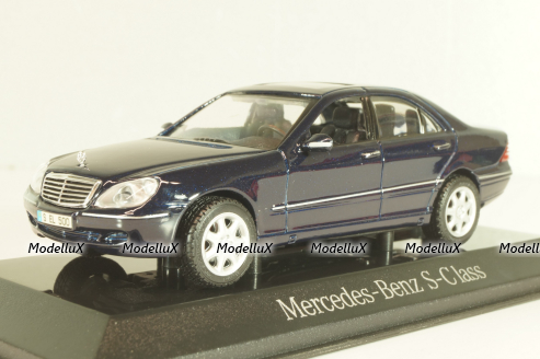 Mercedes-Benz S 500 (W220) 1998, dark blue, B66961964, Maisto 1:43