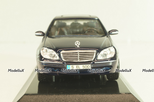 Mercedes-Benz S 500 (W220) 1998, dark blue, B66961964, Maisto 1:43