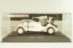 Mercedes-Benz SSK (W06) 1928, white, Altaya, MBOMS013, Mercedes-Benz Offizielle Modell Sammlung #13, Altaya 1:43