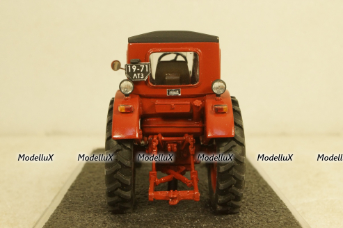 Трактор ЛТЗ Т-40, красный, Бригадир 1:43