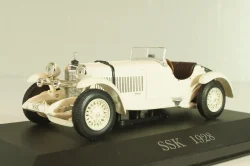 Mercedes-Benz SSK (W06) 1928, white, Altaya, MBOMS013, Mercedes-Benz Offizielle Modell Sammlung #13, Altaya 1:43