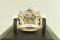Mercedes-Benz SSK (W06) 1928, white, Altaya, MBOMS013, Mercedes-Benz Offizielle Modell Sammlung #13, Altaya 1:43