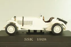 Mercedes-Benz SSK (W06) 1928, white, Altaya, MBOMS013, Mercedes-Benz Offizielle Modell Sammlung #13, Altaya 1:43