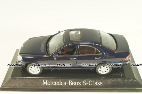 Mercedes-Benz S 500 (W220) 1998, dark blue, B66961964, Maisto 1:43