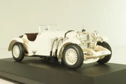 Mercedes-Benz SSK (W06) 1928, white, Altaya, MBOMS013, Mercedes-Benz Offizielle Modell Sammlung #13, Altaya 1:43