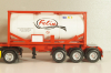 MAN TGX with semi-trailer tanker "Felix" 2021, yellow/white, Camiones Espanoles, №5, Salvat 1:43