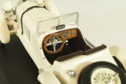 Mercedes-Benz SSK (W06) 1928, white, Altaya, MBOMS013, Mercedes-Benz Offizielle Modell Sammlung #13, Altaya 1:43