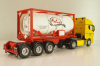 MAN TGX with semi-trailer tanker "Felix" 2021, yellow/white, Camiones Espanoles, №5, Salvat 1:43