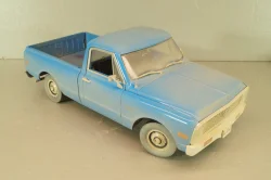 Chevrolet C-10 1971 from movie The Texas Chainsaw Massacre, blue, HWY-18014, Highway61 1:18