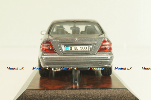 Mercedes-Benz S 500 (W220) 1998, grey, 31505, Maisto 1:43