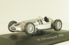 Mercedes W154 3-litre racibg car 1939, silver, MBOMS048, Altaya, Mercedes-Benz Offizielle Modell Sammlung #48, 1:43