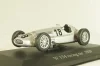 Mercedes W154 3-litre racibg car 1939, silver, MBOMS048, Altaya, Mercedes-Benz Offizielle Modell Sammlung #48, 1:43