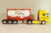 MAN TGX with semi-trailer tanker "Felix" 2021, yellow/white, Camiones Espanoles, №5, Salvat 1:43