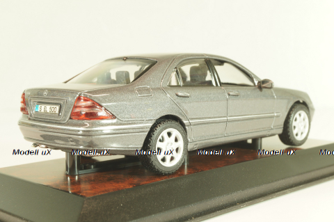 Mercedes-Benz S 500 (W220) 1998, grey, 31505, Maisto 1:43
