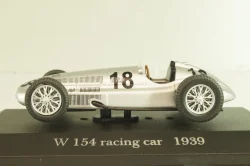 Mercedes W154 3-litre racibg car 1939, silver, MBOMS048, Altaya, Mercedes-Benz Offizielle Modell Sammlung #48, 1:43