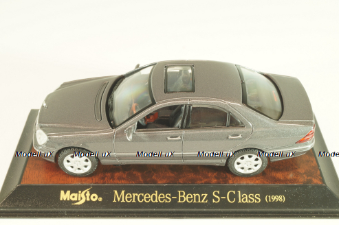 Mercedes-Benz S 500 (W220) 1998, grey, 31505, Maisto 1:43
