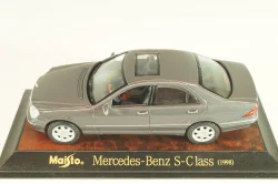 Mercedes-Benz S 500 (W220) 1998, grey, 31505, Maisto 1:43