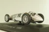 Mercedes W154 3-litre racibg car 1939, silver, MBOMS048, Altaya, Mercedes-Benz Offizielle Modell Sammlung #48, 1:43
