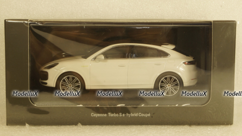 Porsche Cayenne Turbo S E-Hybrid Coupe 2019 carrara white, Norev 1:43