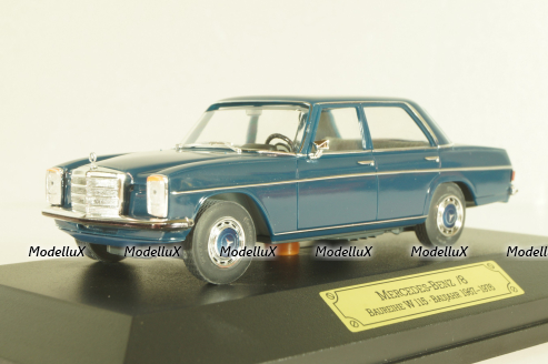 Mercedes-Benz 200/8 (W115) 1967, blue, 4375, Faller 1:43