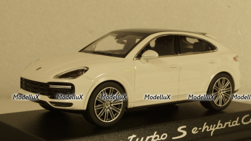 Porsche Cayenne Turbo S E-Hybrid Coupe 2019 carrara white, Norev 1:43