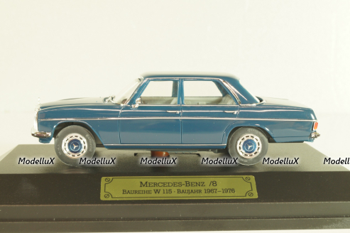 Mercedes-Benz 200/8 (W115) 1967, blue, 4375, Faller 1:43