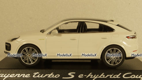 Porsche Cayenne Turbo S E-Hybrid Coupe 2019 carrara white, Norev 1:43