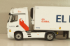 Mercedes-Benz Actros MP4 with semi trailer "EL Mosca" 2021, white, Camiones Españoles Nº 16, Salvat 1:43