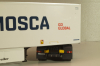 Mercedes-Benz Actros MP4 with semi trailer "EL Mosca" 2021, white, Camiones Españoles Nº 16, Salvat 1:43