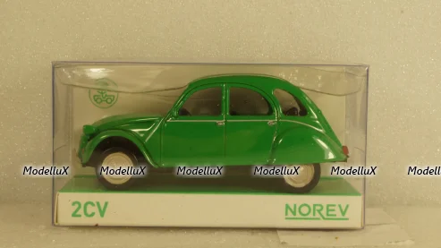 Citroen 2CV club 1979 green, 150510, Norev 1:43