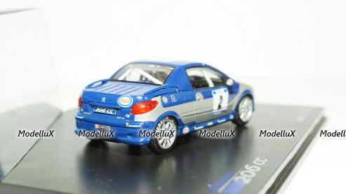 Peugeot 206 CC Esso Sport Saison 2002, Norev 1:43