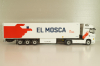 Mercedes-Benz Actros MP4 with semi trailer "EL Mosca" 2021, white, Camiones Españoles Nº 16, Salvat 1:43