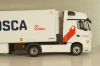 Mercedes-Benz Actros MP4 with semi trailer "EL Mosca" 2021, white, Camiones Españoles Nº 16, Salvat 1:43