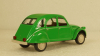 Citroen 2CV club 1979 green, 150510, Norev 1:43