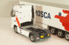 Mercedes-Benz Actros MP4 with semi trailer "EL Mosca" 2021, white, Camiones Españoles Nº 16, Salvat 1:43
